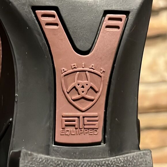 Ariat Brown Leather Convertible Mule - Picture 9 of 10